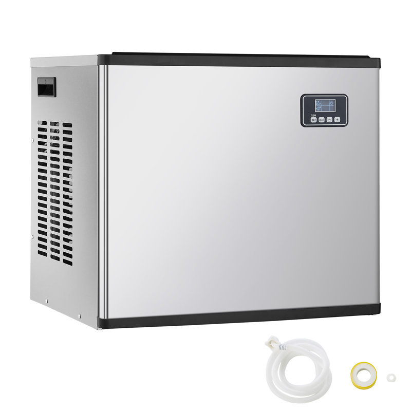 Commercial Ice Maker Machine - Head 360 lbs/Day Self-Cleaning Ice Machine,Modular Ice Cube Machine for Restaurant Hotel - Head Only