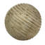 Boules décoratives en bois côtelé naturel, style ferme côtière, ensemble de 6, pour remplir les bols, 10 cm de diamètre