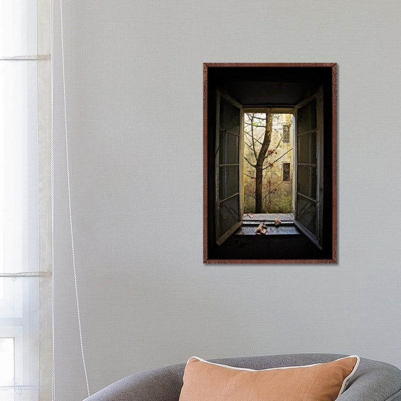 Autumn In Asylum by Marco Tagliarino - Floater Frame Print on Canvas