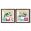 «Growing Happy I», ensemble de 2 peintures-663387091-663387095
