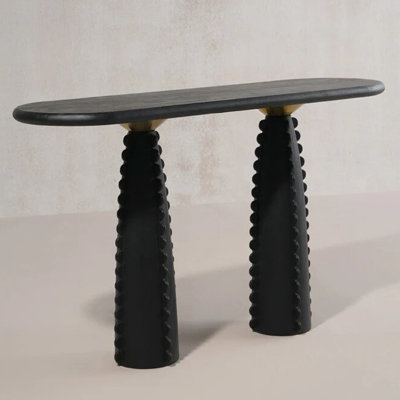 Console simple de style Wabi-sabi