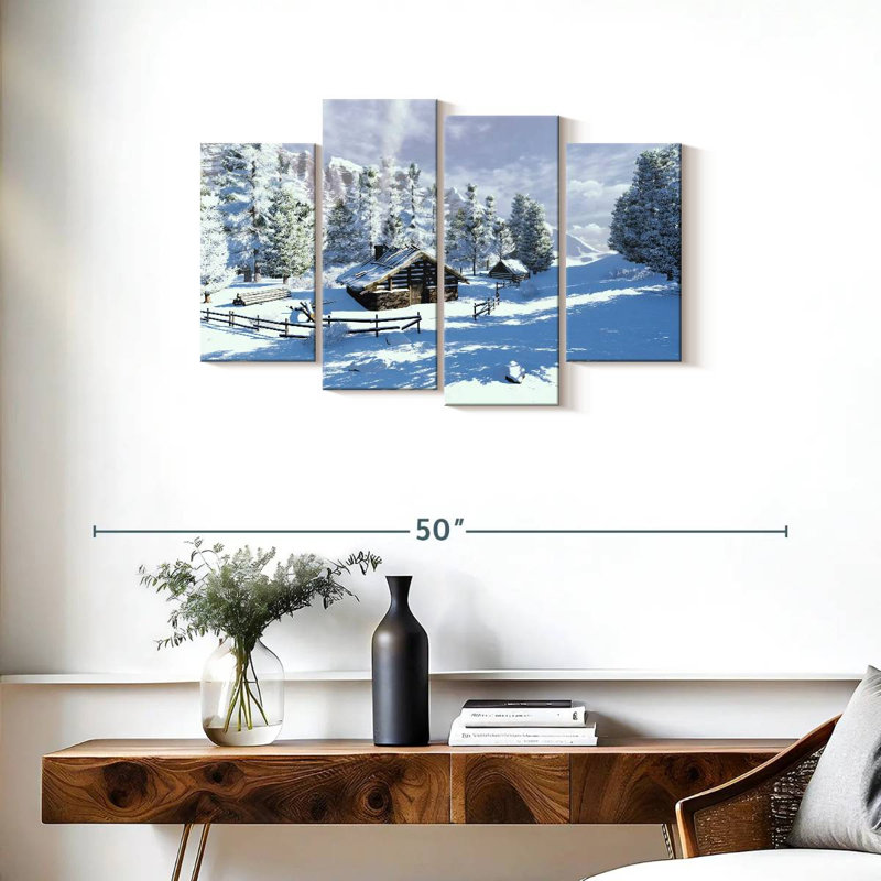 Chalet d'hiver confortable Alvord, H 22 po x l 36 po