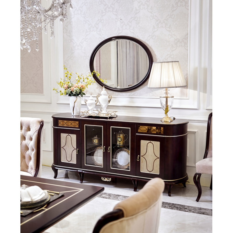 Woodway 78.7'' Solid Wood Sideboard