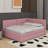 Full Size Upholstered Daybed With Drawers-1638921457