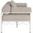 Chmura 69.75" Resilient Water Repellent Fabric Upholstered Outdoor Patio Loveseat-749336386-749336389
