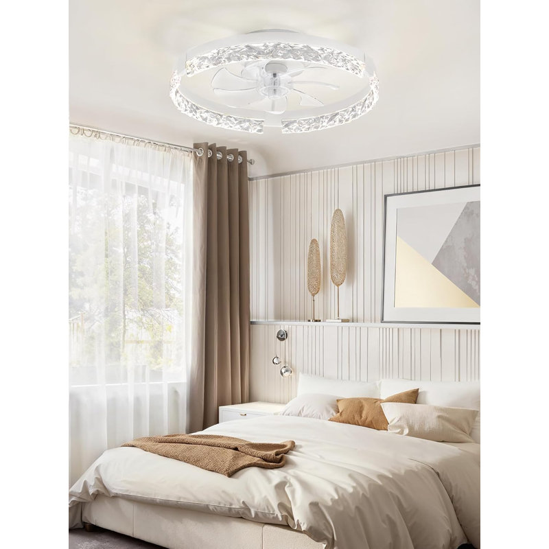 White Modern Ceiling Fan