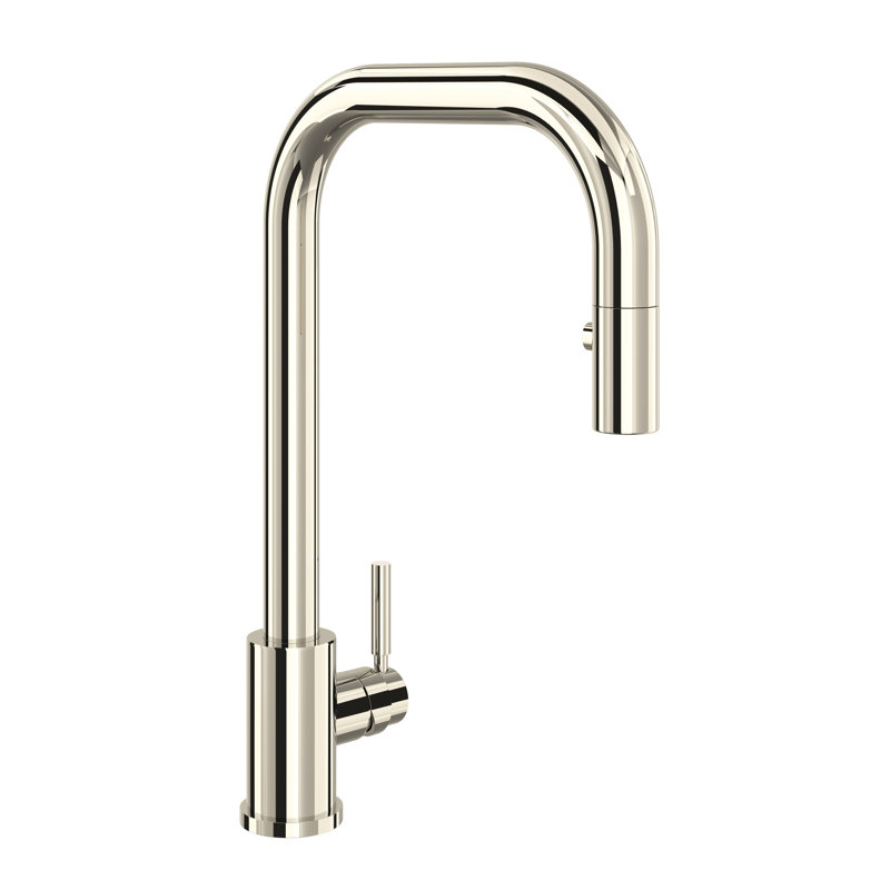 Holborn™ Pull-Down Single Handle Kitchen Faucet, Polished Nickel