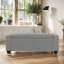 Banc de rangement avec repose-pieds 49 po-194189406