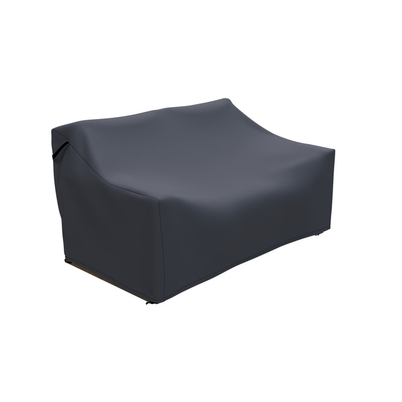 Acacia Wood Outdoor Loveseat Cover