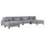 Canapé modulaire en U 6 pièces Krueger-588761837