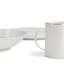 Gio Gold Bone China Dinnerware Set