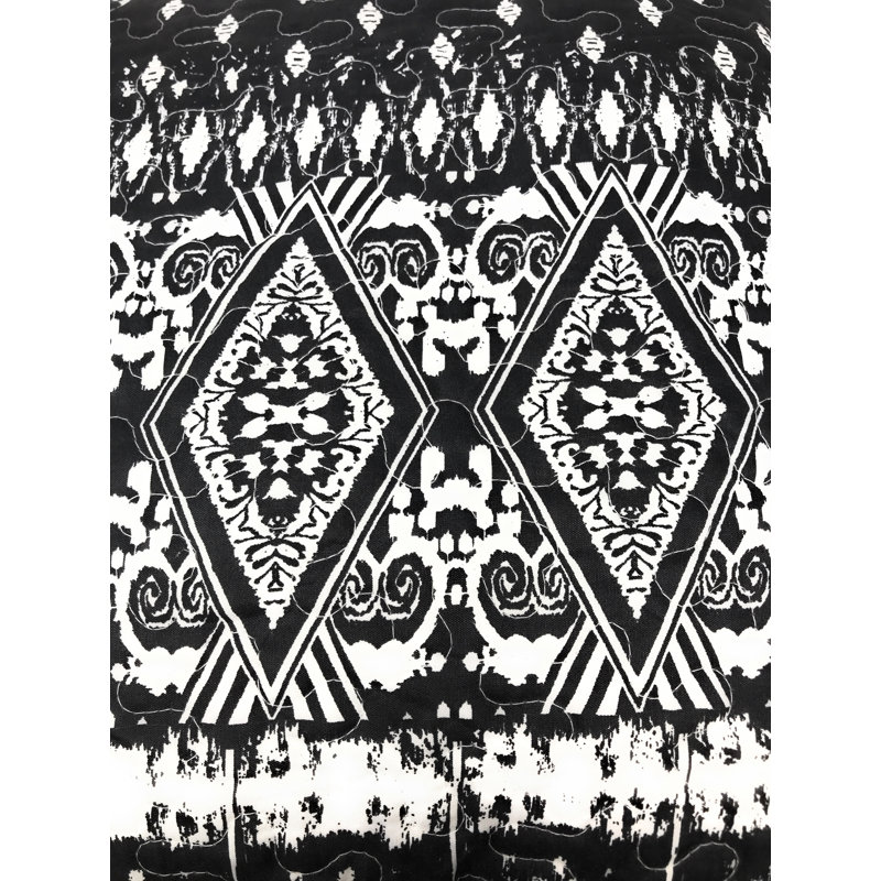 Aztec Geometric Reversible Pillow Cover