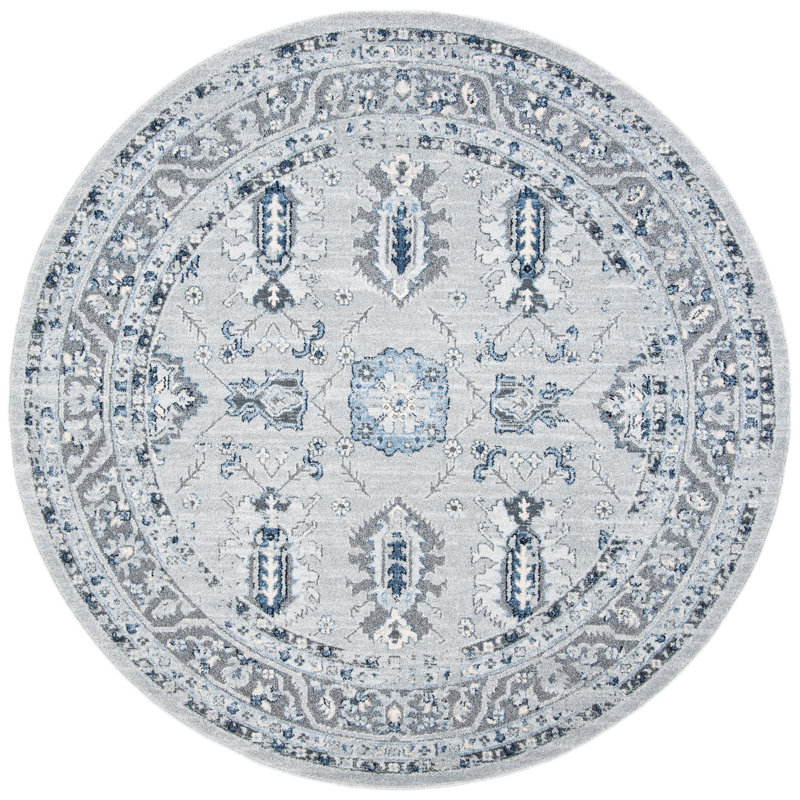Tapis performance oriental Pennie, Rond 6 pi 7 po