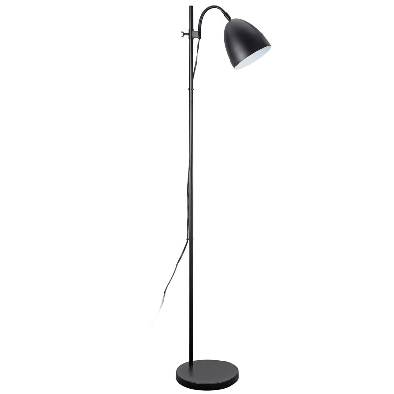 #42002-01-1,Floor Lamp Shade,61-7/8"H,E26 Socket,Bulb Not Included, Powder Coated, Matte Black