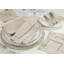 Silverlock Plain Dinner 20" Linen/Polyester Napkin