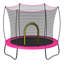 Trampoline rectangulaire TK - élastique - ROSE