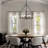 6 - Light Dimmable Drum Chandelier-1164058711-1164058708