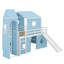 Lit mezzanine double avec tour-2034751889