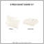 Lit double / grand en chenille avec housse de couette - animal doux, 2 taies décoratives, texturé pour animal, revers en microfibre-116011178