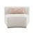 Sahara Beige Boucle Sectional Sofa W/3 Pillows
