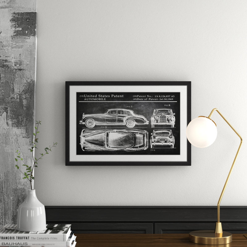 Single Picture Frame Painting, 41cm H x 61cm W x 3.81cm D
