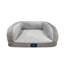 Lit orthopédique matelassé pour chat et chien Serta, gris, moyen-42712906-120617112