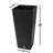Cara 28" Square Composite Pot Planter with Plant Shelf-31645026