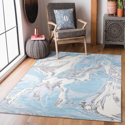 Abren Abstract Area Rug