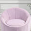 Fauteuil demi-tonneau en velours-1004013598