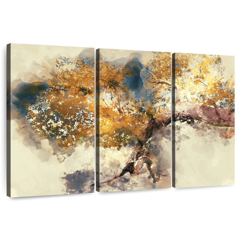 Harnek Autumn Tree, 28" H x 45" W