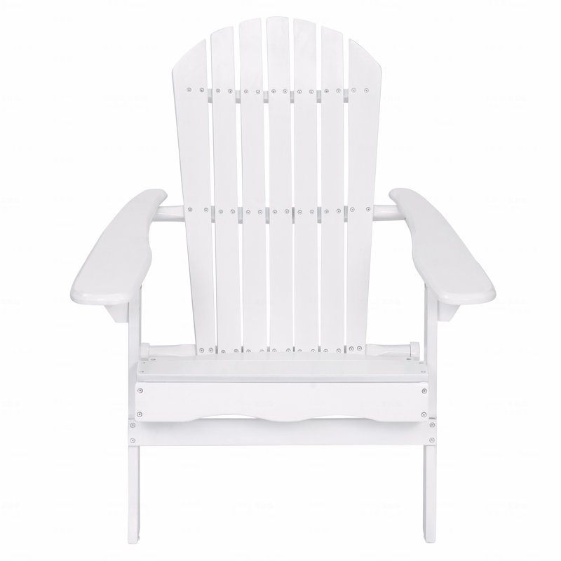Chaise de patio d'extérieur Basic, Blanc