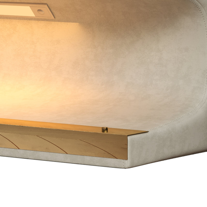Banc d'entrée avec repose-pieds rembourré en cuir avec éclairage à DEL pour salon, chambre à coucher et bout de lit
