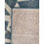 Tapis intérieur / extérieur en polypropylène géométrique tissé à la machine en turquoise / beige-88520995