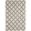 Tapis ivoire à motif géométrique Simuel-21188217