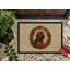 Paillasson "Christmashound" fleurs de Noël_2323