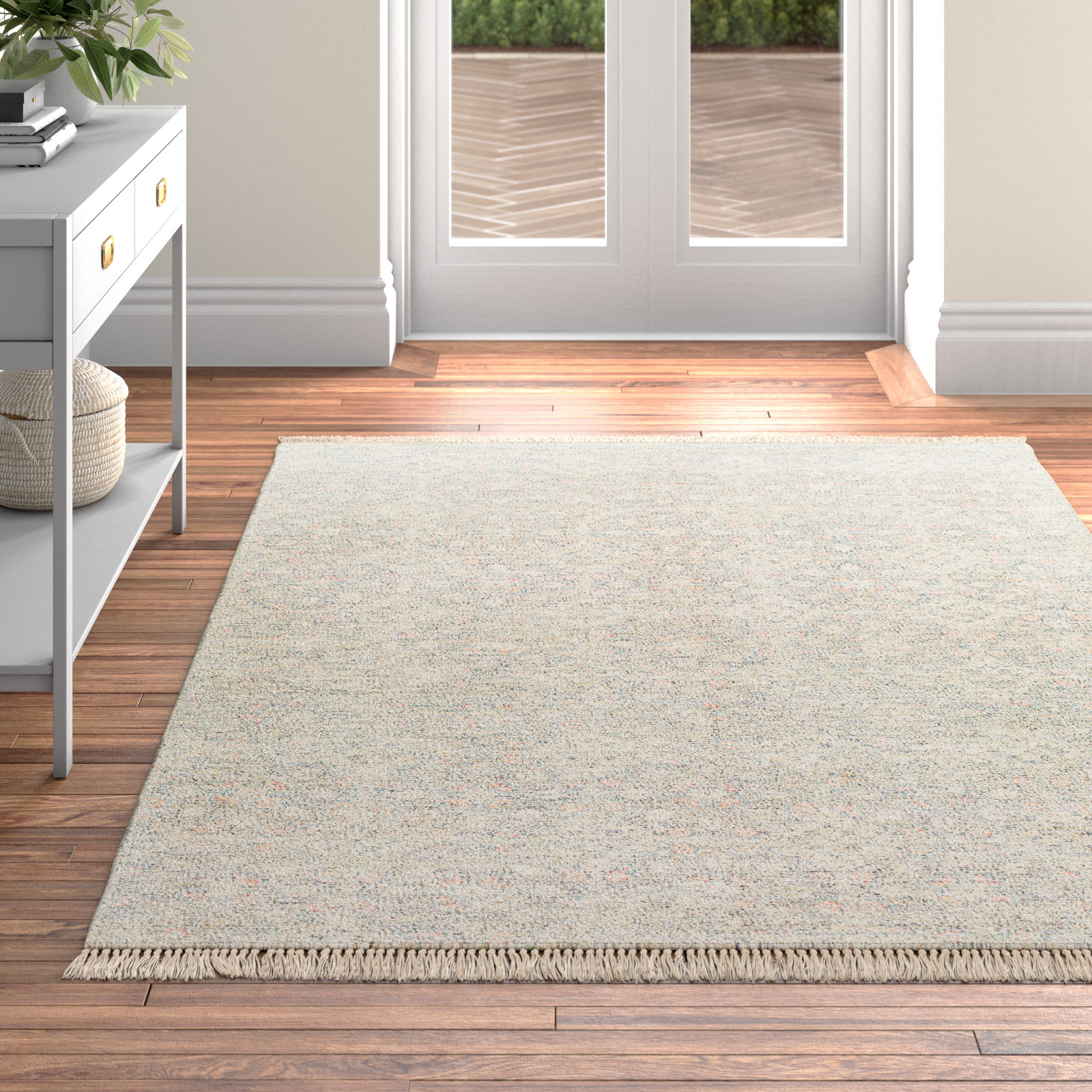 Jones Handmade Rug, Rectangle 5' x 7'6"