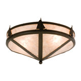 Rustic Lodge 2 - Light Flush Mount