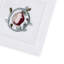 Fruit Motif Embroidered Linen Cocktail Napkins