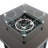 25" H X 30" W Steel Outdoor Fire Pit Table With Lid