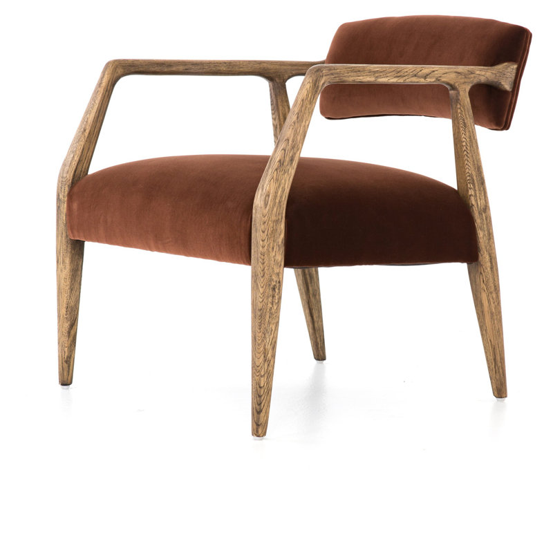 Tyler Armchair, Surrey Auburn Performance Velvet