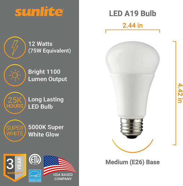 A19 - E26 smart bulb - 75 W