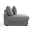 Upholstered Accent Chair with Footstool-1175667112