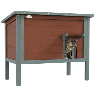 Maison pour chat d'extérieur