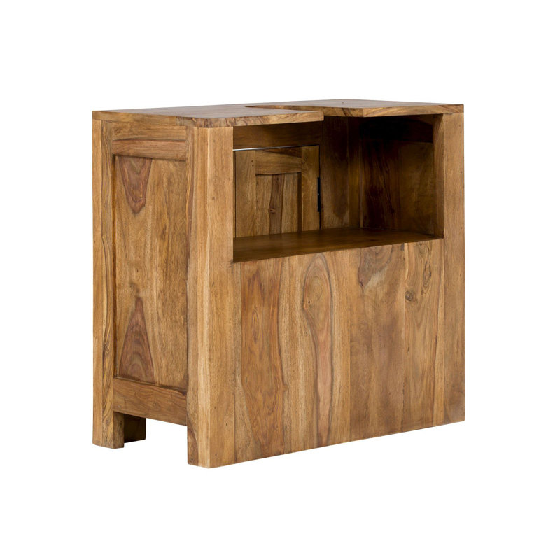 Dartford 67cm Single Bathroom Vanity Base Only in Brown
