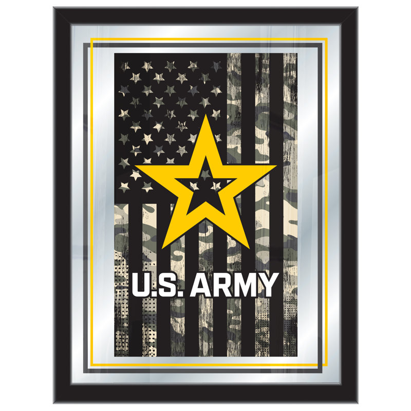 « logo mirror », impression encadrée US Armed Forces, Armée