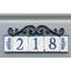 Cadre de plaque d'adresse 1 ligne Geogia-979710379