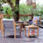 Chauncie Teak Outdoor Seating Group with Cushions-106033335
