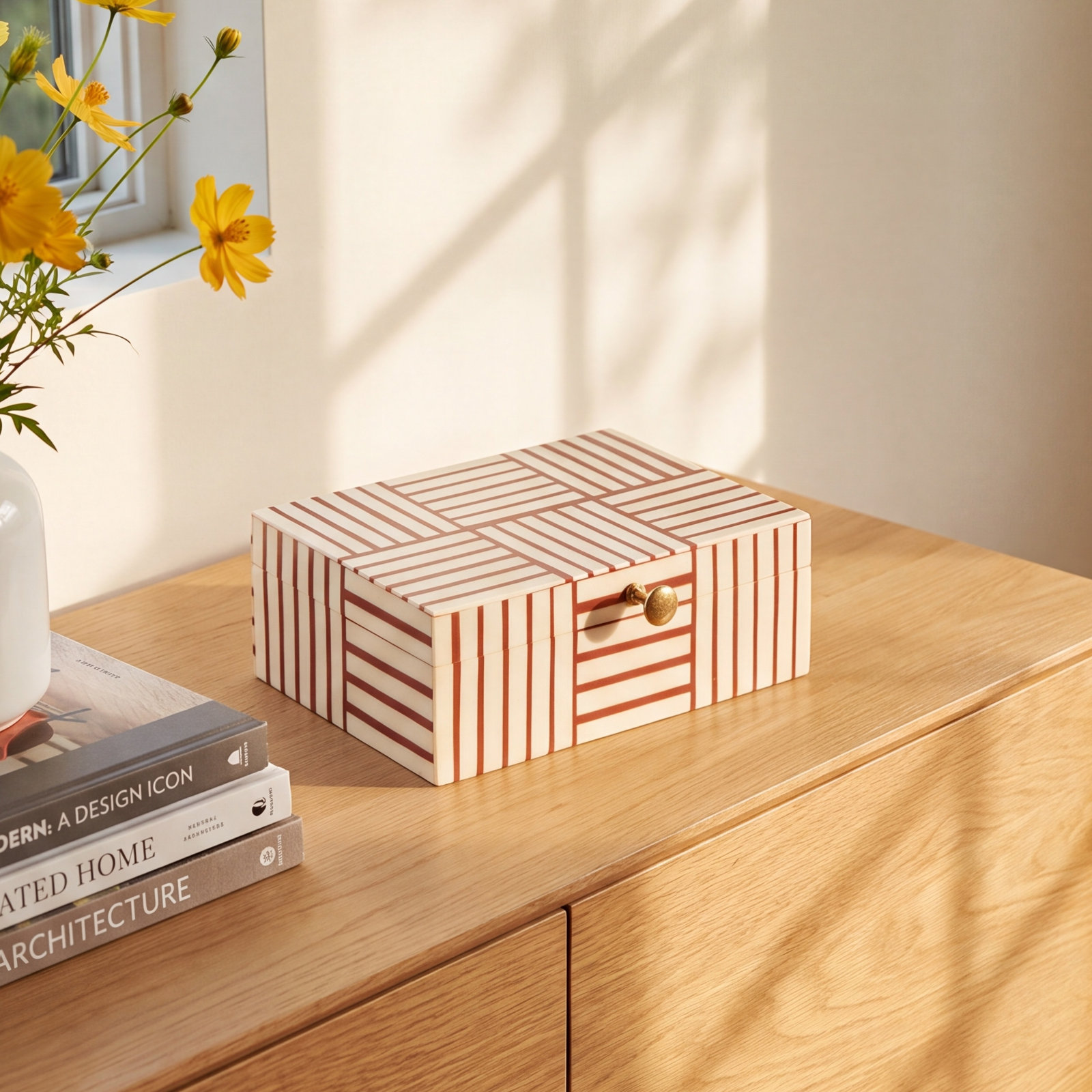 Jona Storage Box, Orange