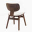 Chaise d'appoint rembourrée Boucle