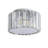 Aubreey Modern Crystal Ceiling Light Fixture, Flush Mount Crystal Chandelier, Crystal Ceiling Fixtures for Kitchen Bedroom Living Room G9 Socket-356745449-383817339
